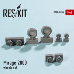 Wheels set for Mirage 2000 (1/48)
