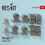 Wheels set for Mirage F.1 (1/48)