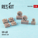Wheels set for UH-60 (all versions)