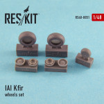 Wheels set for IAI Kfir