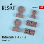 Wheels set for Mitsubishi F-1/T-2