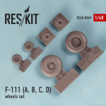 Wheels set for F-111 (A, B, C, D)