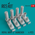 Royal Navy 2" launcher (4 pcs)