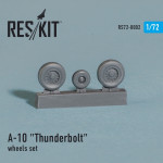 Wheels set for A-10 Thunderbolt (1/72)