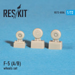 Wheels set for F-5 (A/B) (1/72)