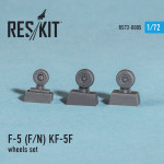 Wheels set for F-5 (F/N) KF-5F (1/72)