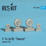 Wheels set for F-14 (A/B) Tomcat (1/72)