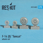 Wheels set for F-14 (D) Tomcat (1/72)