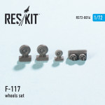 Wheels set for F-117 (1/72)