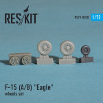 Wheels set for F-15 (A/B) Eagle (1/72)