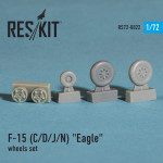 Wheels set for F-15 (C/D/J/N) Eagle (1/72)