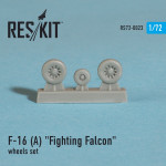 Wheels set for F-16 (A) Fighting Falcon (1/72)