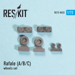 Wheels set for Rafale (A/B/C) (1/72)