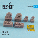 Wheels set for SH-60 (all versions)