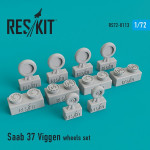 Wheels set for Saab 37 