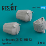 Upgrade Set Air Intakes for CH-53, MH-53 (3 pcs)