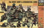 Soviet infantry, Afghan War 1979-1989, resin