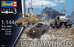 US Army vehicles, WWII (6 models in box)