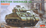 British Sherman vc firefly with workable track links