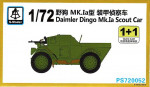Daimler Dingo Mk.Ia Scout Car (2 models in the set)