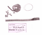 Assembled metal tracks for Pz.II Ausf.D