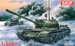 T-55AK Soviet commander tank