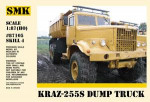 KrAZ-255S Soviet dump truck