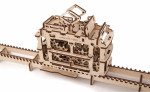 Mechanical 3D-puzzle "Tram with rails"