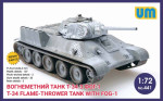 Fire-throwing tank T-34 with FOG-1