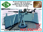 Oerlikon 20mm/70 (0,79") AA gun mark 10 (USA)