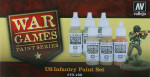 Paints set "US Infantry War Games" 6X17ML.
