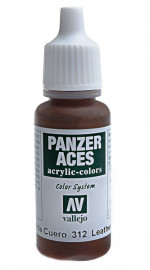 Panzer Aces Leather belt 17ML.