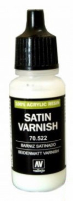 Model color Permanent Satin Varnish 17 ml