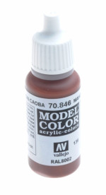 139: Model Color 846-17ML. Mahogany brown