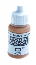 132: Model Color 876-17ML. Brown sand
