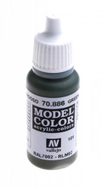 101: Model Color 886-17ML. Green grey