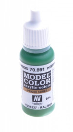 074: Model Color 891-17ML. Intermediate green