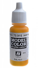 014: Model Color 915-17ML. Deep yellow