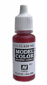 033: Model Color 926-17ML. Red
