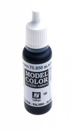 169: Model Color 950-17ML. Black