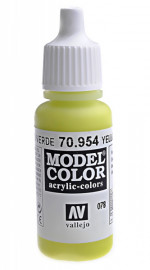 078: Model Color 954-17ML. Yellow Green