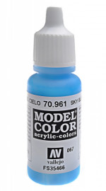 067: Model Color 961-17ML. Sky blue