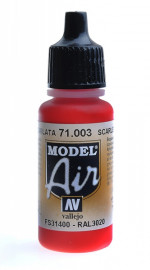 Model Air 3: 17 ML. Scarlet Red