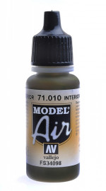 Model Air 10: 17 ML. Interior Green