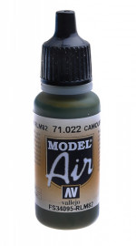 Model Air 22: 17 ML. Camouflage Green