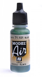 Model Air 101: 17 ML. Blue RLM 78