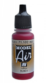 Model Air 102: 17 ML. Red RLM 23