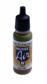 Model Air 116: 17 ML. Camouflage grey green RAL7008