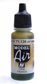 Model Air 126: 17 ML. Idf green