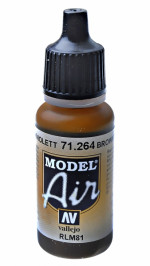Model Air: 17 ml. Brown violet RLM 81